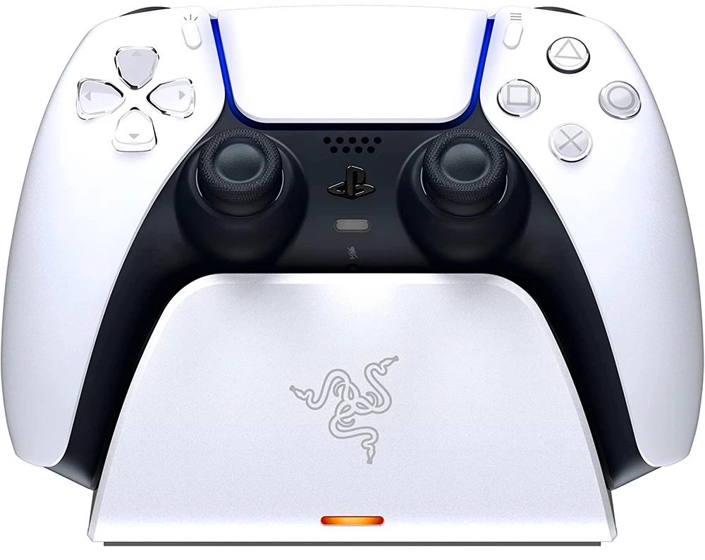Base de Carregamento p/ Comando DualSense PS5 (Branco) - RAZER