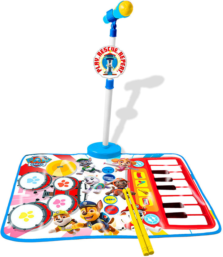Tapete Bateria e Piano c/ Microfone Patrol - REIG