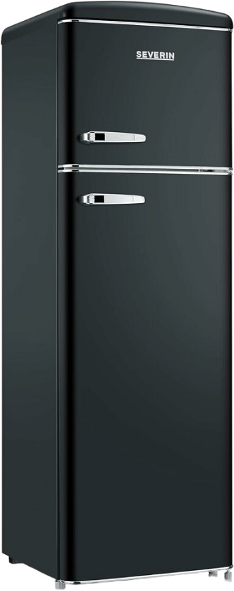 Frigorífico c/ Congelador RKG 8984 246L (Preto) - SEVERIN