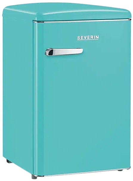 Frigorífico Retro c/ Congelador RKS 8834 108L (Turquesa) - SEVERIN