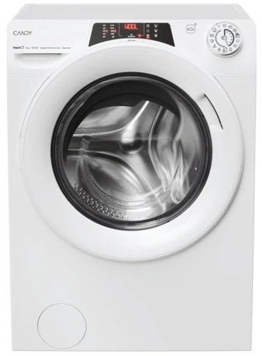 Máquina de Lavar Roupa RapidÓ RO 1284DWMT/1-S 8Kg 1200RPM (Branco) - CANDY