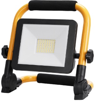 Projector LED Portátil Recarregável 30W 4000K 3000Lm (IP65) - REXER