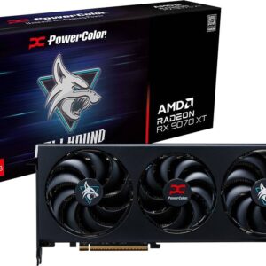 Placa Gráfica AMD RX 9070 XT RDNA 4 Hellhound 16GB GDDR6 - POWERCOLOR