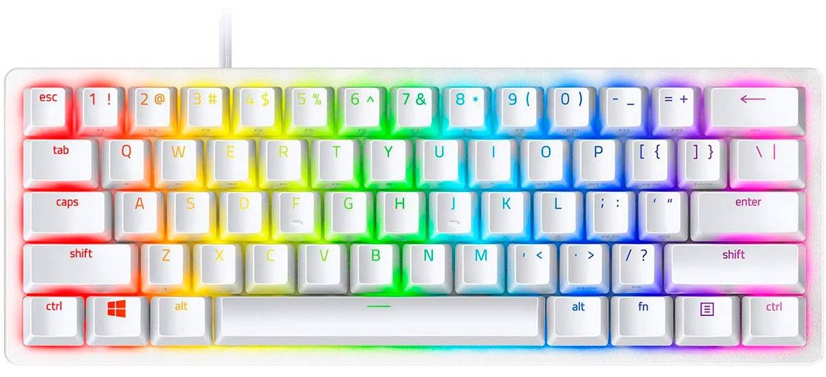 Teclado Huntsman Mini 60% RGB Linear Optical Switch (Red) US Mercury - RAZER
