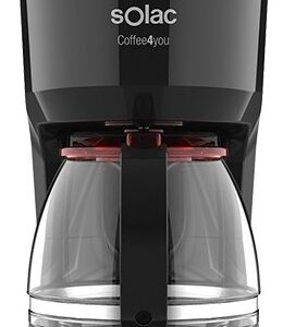 Máquina de Café Filtro Coffee4you 1.25L 750W (Preto) - SOLAC