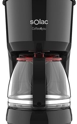 Máquina de Café Filtro Coffee4you 1.25L 750W (Preto) - SOLAC