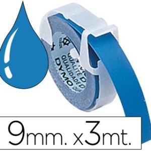 Fita p/ Etiquetadora 3D Azul Tradicional (3mts x 9mm) - DYMO