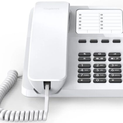 Telefone Analógico DESK 400 (Branco) - GIGASET