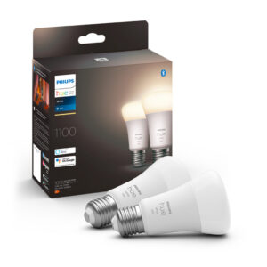 Pack 2 Lâmpadas LED Inteligente E27 9,5W 2700K 1100Lm – PHILIPS HUE