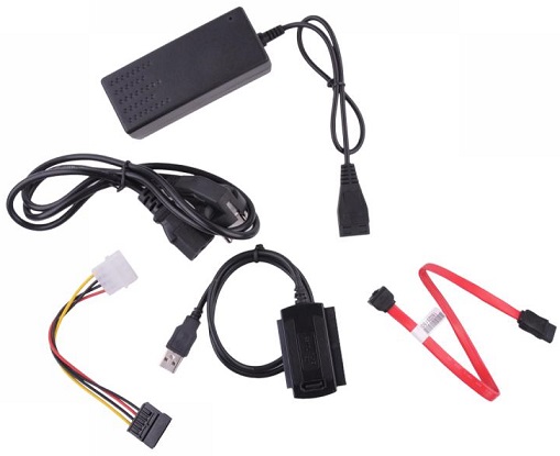Conversor IDE/SATA - USB c/ Fonte Alimentação
