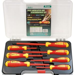 Conjunto de 7 Chaves Fendas / Cruz (Isoladas 1000V) – Proskit SD-8012