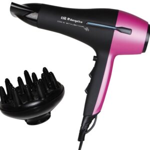 Secador de Cabelo 2200W 2 Velocidades / 3 Temperaturas c/ Difusor e Concentrador - ORBEGOZO