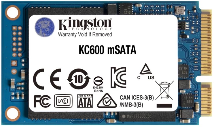 Disco SSD mSATA 1TB KC600 - KINGSTON