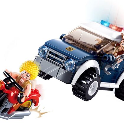 Police II Set Patrulha Deserto 106 pcs - SLUBAN