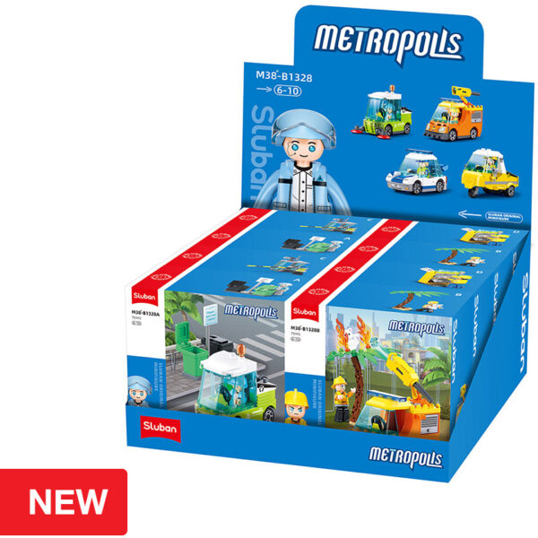 Mini Carro 128 pcs 4 Sort. DIS 8 - SLUBAN
