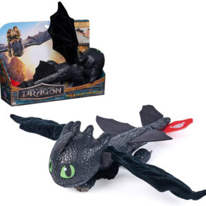 Dragon Dragão Toothless Vira e Abraça - SPIN MASTER