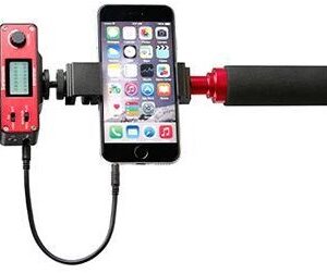 Misturador de Áudio p/IOS e Android (Vermelho) - SARAMONIC