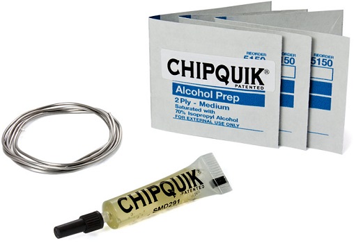 Kit Remoção de Componentes SMD - ChipQuik SMD1