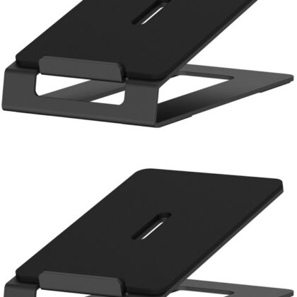 Suporte de Mesa Universal p/ Colunas até 10Kg (Preto) - AISENS