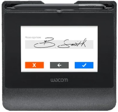 Mesa Digitalizadora 5 p/ Assinatura Digital STU-540 (Preto) - WACOM