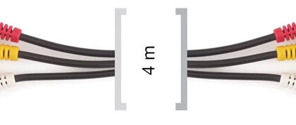 Cabo 3x RCA Macho - 3x RCA Macho - FONESTAR