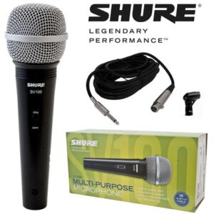 Microfone Dinâmico Cardioide – SHURE