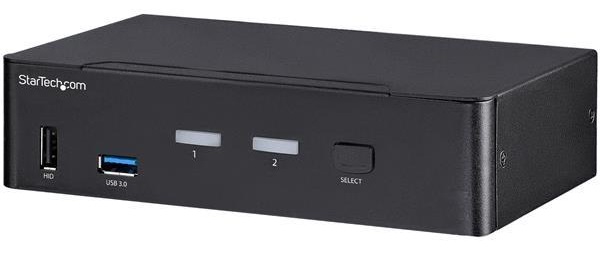 Switch KVM DisplayPort SV231DPU34K Preto (3840x2160) - STARTECH