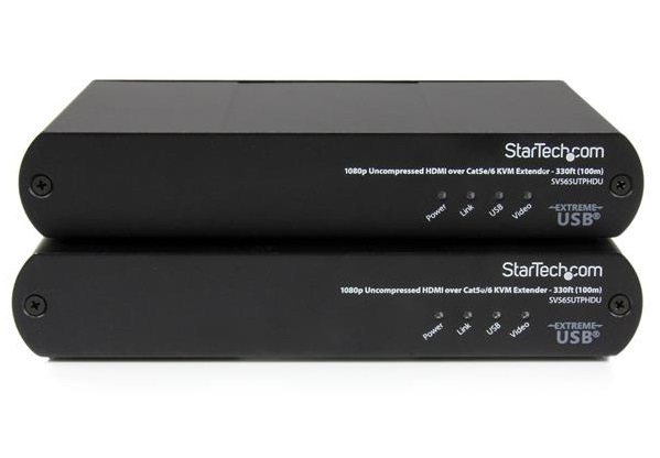 Extensor KVM/AV SV565UTPHDU Transmissor e Recetor (300 mts) - STARTECH