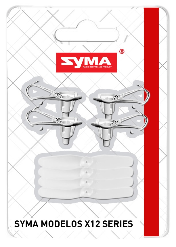 Set X12 Hélices + Estruturas Syma