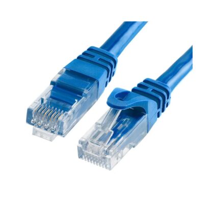 Cabo Rede Cat 6. 1Mt - Azul