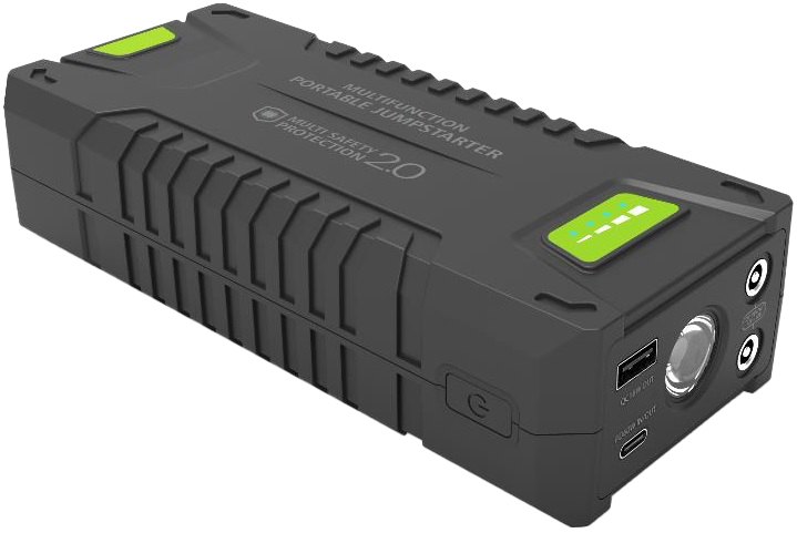Arrancador Auto DC 20000mAh 3,7V / 1000A c/ USB - KAISE