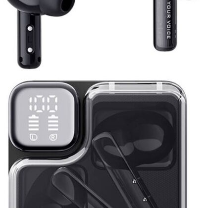 Auriculares Bluetooth MeloBuds Neo T31 (Preto) - QCY