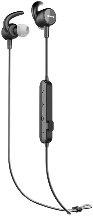 Auriculares Bluetooth ActionFit TASN503BK/00 (Preto) - PHILIPS