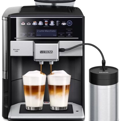 Máquina de Café TE658209RW EQ.6 Plus s800 1.7L 1500W (Preto) - SIEMENS