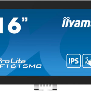 Monitor ProLite IPS 15.6 TF1615MC-B1 Full HD (Touch) - IIYAMA