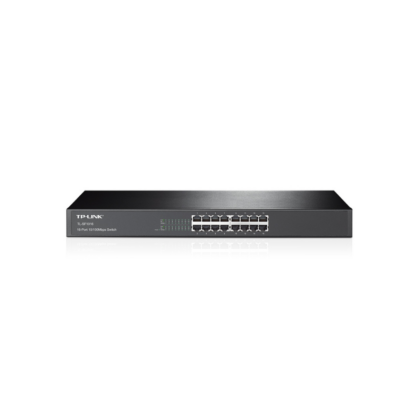Switch Tp-Link SF1016 16 Portas 10/100Mbits Rack