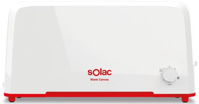 Torradeira 1100W (Branco) - SOLAC