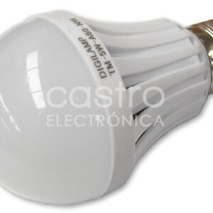 Lampada LED Emergência E27 A60 220V 5W Branco Q. 3000K 300Lm