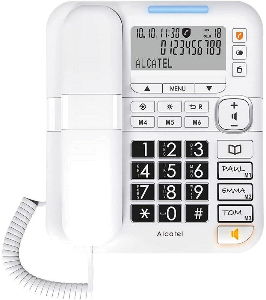 Telefone Fixo TMAX70 (Branco) - ALCATEL