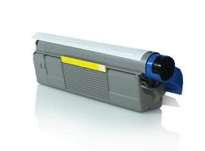 Oki C610 Amarelo Toner Compatível 44315305