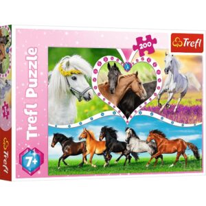 Puzzle 200 pcs Cavalos - TREFL