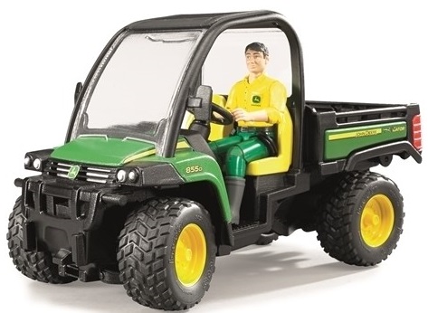 John Deere Gator XUV 855D c/ condutor - BRUDER