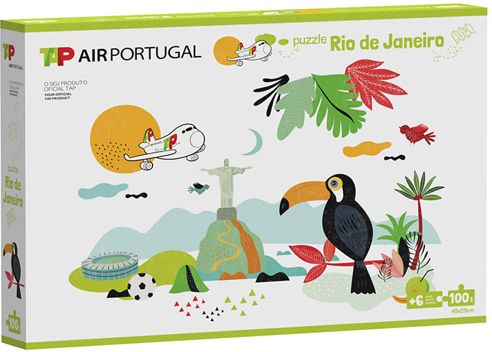 Puzzle Rio de Janeiro 100 pcs 6+ - TAP