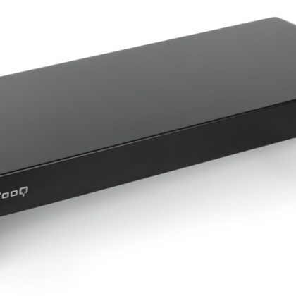 Suporte de Elevação p/ Monitor/Portátil c/ 3 Portas USB 2.0 (Preto) - TooQ