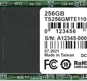 SSD 256GB 110S M.2 NVMe/PCIe - TRANSCEND