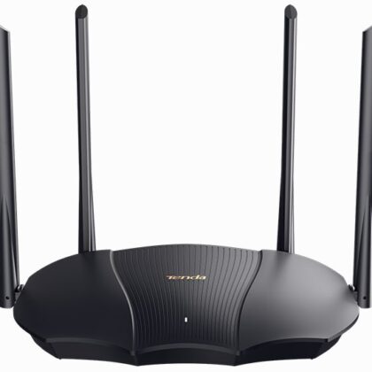 Router AX3000 Dual-band Gigabit Wi-Fi 6 TX9 PRO (Preto) - TENDA