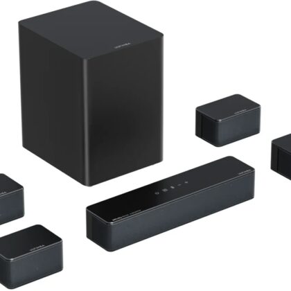 SoundBar + Subwoofer Poseidon D80 BOOM 7.1 Canais (Preto) - ULTIMEA