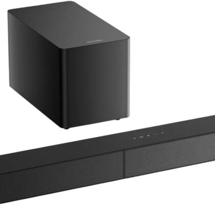 SoundBar + Subwoofer Poseidon M60 BOOM 5.1 Canais (Preto) - ULTIMEA