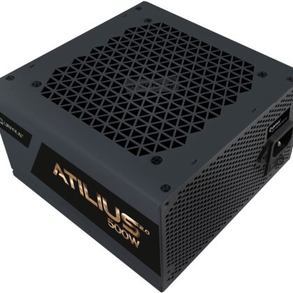 Fonte de Alimentação 20+4 pin ATX Atilius 2.0 500W 80+ Bronze (Preto) - UNYKACH
