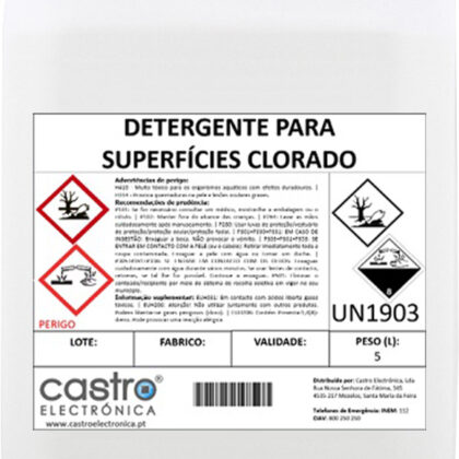 Detergente p/ Superfícies Clorado (5L)